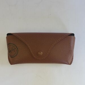 Ray Ban Eyeglass Case Pebbly Tan (Case Only)